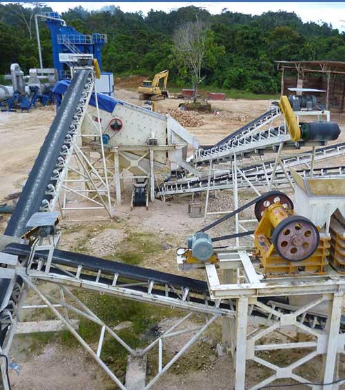  Basalt Crushing Production Line